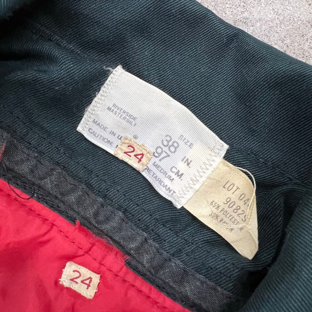 Vintage Coca-Cola Talon Workwear Jacket Lined Uniform USA Made Riverside Bomber - Picture 7 of 12